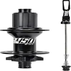 BestParts XM450 MTB 허브 32홀 퀵 릴리스 리어 5x135mm / 프론트 J-Hook 6 볼트 HG 시마노 8-11단 및 SRAM