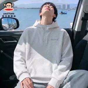 후드 티 가을 스웨트 오버핏 집업 Paul Frank/대입후 조류 반지퍼 후드티 남여공용공용 2026 봄가을 커플용