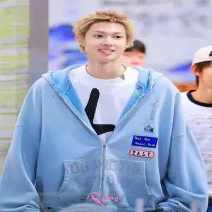후드 티 가을 스웨트 오버핏 집업 Corits 마틴 동일 모델Paly Hollywood 블루그레이 빈티지 스톤 장식 지퍼