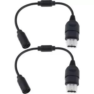 eMagTech 2PCS 컨트롤러 브레이크어웨이 케이블 마이크로소프트 Xbox 콘솔과 호환 변환 어댑터 코드 게임