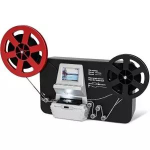 8mm 및 Super 8 필름을 디지털로 변환하는 기기 2.4인치 LCD가 탑재된 스캐너 3 5 7 9인치 릴을 지원하며