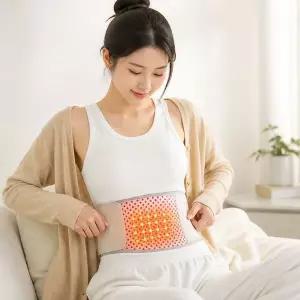 온열 복대 자가발열 허리 찜질 밴드 복부 허리케어 보조기구 WFPFEKY