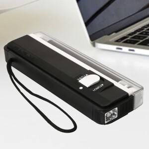 전문가용 2 in 1 LED 라이트 토치 램프 위조지폐 감별기 확인 기능 탑재