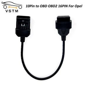 오펠 10핀 OBD 연장 케이블  Vauxhall/오펠 진단 어댑터용  암 커넥터용