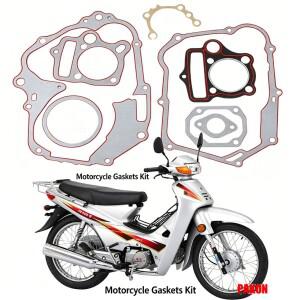 Jialing Lifan Honda Loncin Dayang C70 JH70 DY100 70cc-110cc 엔진 크랭크케이스 가스켓용 바이크 오토바