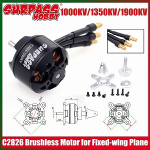 Surpass Hobby 2826 1000KV 아웃러너 브러시리스 전동 (RC 항공기  고정익 쿼드콥터  드론  글라이더용)