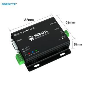 RS485/RS232/RS422-이더넷 직렬 서버 DC8-28V Modbus TCP-RTU MQTT 양방향 소켓 링크 CDEBYTE NE2 시리즈
