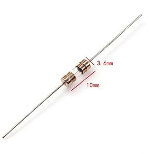 20개 3.6*10MM 퓨즈 100MA 0.5A 1A 2A 3A 4A 8A 3x10 250V 유리관 고속 차단 핀 포함
