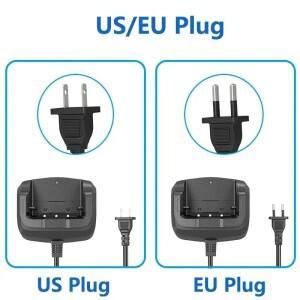 Baofeng UV-16M 배터리 충전기 도크 데스크탑 베이스 교체, K5 프로 맥스 V2 UV-5RH GPS 라디오 액세서리