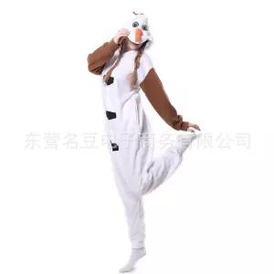 동물잠옷 폴라폴리스 쉐보 동물 캐릭터 올인원 잠옷 커플 홈웨어 심쿵신상