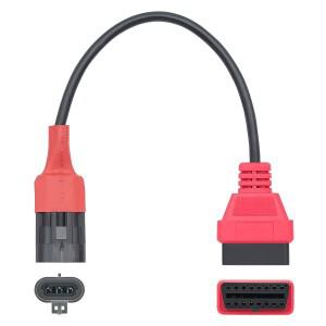 SYM 3핀에서 OBD2 16핀 바이크 오토바이 어댑터 케이블 연장 커넥터 진단 도구
