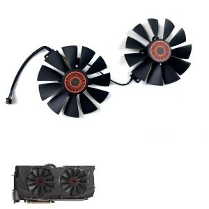 새로운 쿨링 팬 95mm T129215SU FD10015H12S 0.55A 5핀 GTX980 쿨러 ASUS STRIX 970 TI R9 그래픽 비디오
