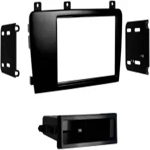 Metra Electronics 99-9227 2005-09 볼보 S60 및 V70(블랙)용 싱글/더블 DIN 설치 키트