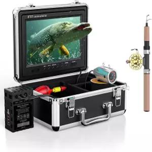 Eyoyo 9 1000TVL 수중 낚시 카메라 DVR 30M 케이블 포함 어군 탐지기 IP68 방수 12개의 IR LED 8GB 카드 및