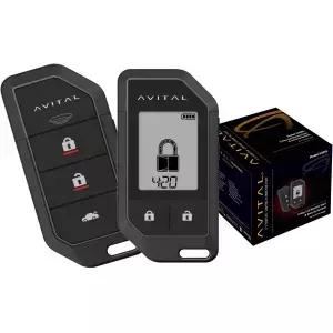 Avital 5308L 자동차용 2방향 원격 시동 시스템 2개의 리모컨 포함
