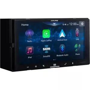 CarPlay 및 Android Auto 호환 SWC 어댑터 포함 Alpine iLX-W670-S 디지털 멀티미디어 리시버