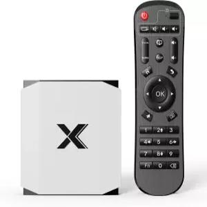 HDMI AV LAN SPDIF USB 포트를 갖춘 Android 12 TV 박스 4GB RAM ROM WiFi 6 Bluetooth 5.0 TF 카드 확장