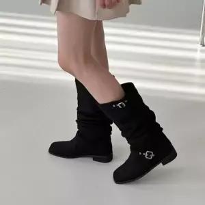 부티 발목 가을 겨울 발목구두 힐 통굽 봄여자신발