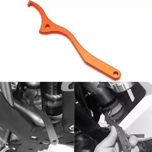 REWOLFNUS Rear Shock Spanner Wrench WP Shocks Tool For 125-500 2017-2022 125-450 SX/SXF/XC/XCF