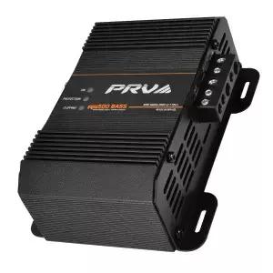 PRV AUDIO 500와트 모노 서브우퍼 카 오디오 앰프 RS500 BASS 1옴 12볼트 모노블록 클래스 D 내장