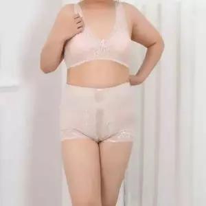 [제이큐]스포츠 브라렛 노와이어 레이스 여성 속옷 B컵