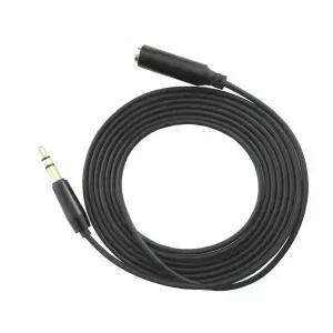 Kelvix 품질 3.5mm TRS/TRRS 마이크용 헤드폰 암-수 연장 코드