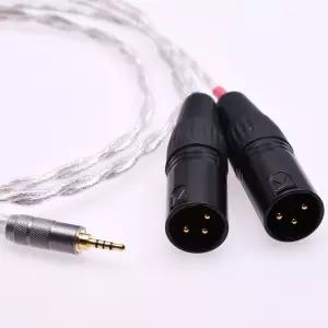 GAGACOCC 2.5mm TRRS 수컷 to 3핀 XLR 밸런스드 오디오 어댑터 for Astell Kern SP1000 AK100II DP-X1 온쿄