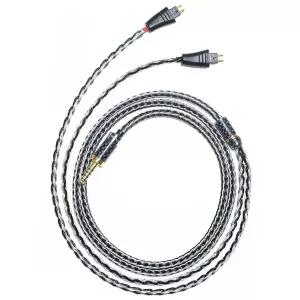 16가닥 7N 단결정 구리/은 혼합 헤드폰 교체용 케이블 4핀 XLR/2.5mm/4.4mm 밸런스 Fostex TH900 MK2