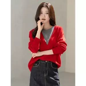[모노앳디]모엘라 울 배색 니트_P438178710