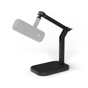 ELGATO 웨이브 데스크 스탠드 조절 가능한 마이크 마운트 | 3개의 피벗 포인트 최대 1KG까지 장비 고정 가능 카메라 조명 또는 휴대폰 장착 케이블 타이 포함 견고한 금속 구조