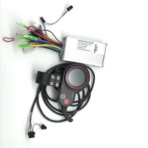 전기자전거 컨트롤러48v 36v 전기 스쿠터 속도 및 LH-100 LCD 디스플레이, 36V, 48V, 350W, 18A 전동킥보