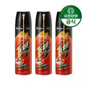 유한양행해피홈 바퀴제로 에어로솔 3개