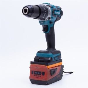 HILTI B22 CPC 볼트 리튬 배터리 용 어댑터 변환기-Makita 18V 이온 전원 드릴 도구 액세서리 없음)