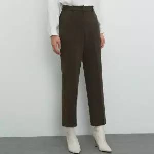 [하프클럽/미쏘]핏업팬츠 9부 일자핏 165CM (MIWTWCV20A-T)