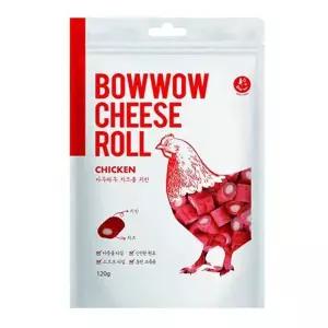 강아지 한입 치즈롤 치킨맛 120g 1P 한입 노즈워크