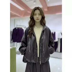[롯데백화점]SOUP 후드 레이어드 라이더자켓 (SC9LE80)