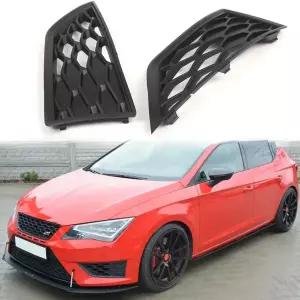자동차 그릴망 튜닝 SEAT Leon SC ST 5F 2012 허니콤 안개등 베젤 그릴 앞 범퍼 커버 5F0853665C 5F0853666