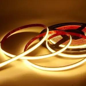COB LED바 면발광 LED 자동차 튜닝 조명 웜화이트 12V