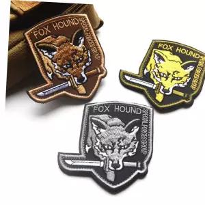찍찍이 밀리터리 패치 와펜 fox hound