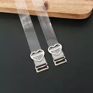 투명 무광 1.5cm SFr 하트 브라끈
