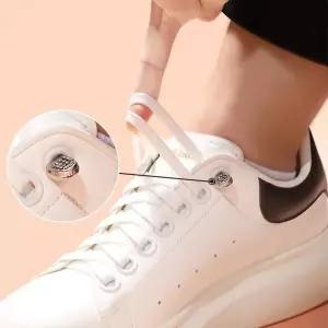 신발끈 금속단추 악어집게 100p DIY 운동화끈 만들기 악세사리 신발장식 키트