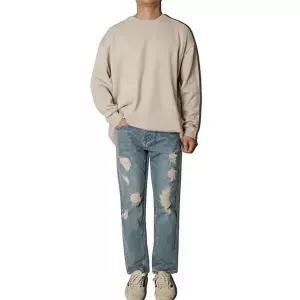 [리빌모아]남자 캐주얼 절개워싱 데미지 데님 청바지 KSM-JEA-SDD0722016-R