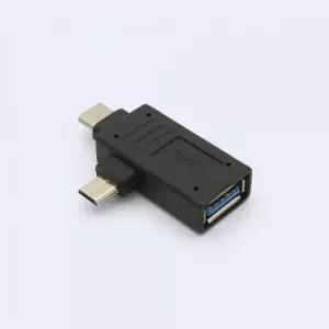 핸드폰 OTG 젠더 마이크로USB C타입 USB3.0 변환 젠더