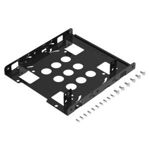 SABRENT 2.5인치 HDD SSD 3.5인치 내부 베이 장착 강철 브래킷 나사 포함 데스크탑용