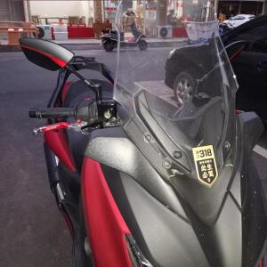 ZZ125 Z400 Z1000 8/10mm   범용 바이크 오토바이 토마호크 백미러