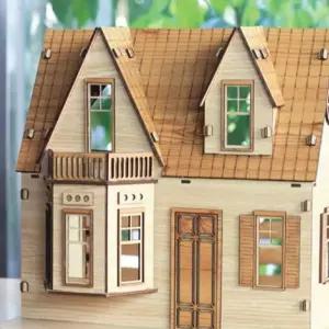 3D나무입체퍼즐 Shirley Temple House 프라모델 모형 5D58F