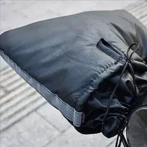방풍 오토바이 핸들 커버 겨울 방한 토시 바이크 용품 가죽핸들워머 3A8F7