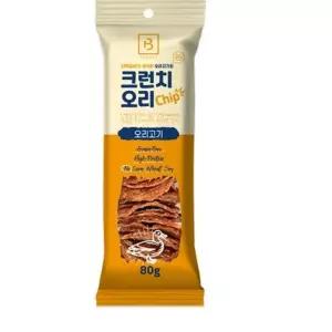 크런치 오리칩 오리고기 80g 강아지 바삭한 간식 수제간식 B8877