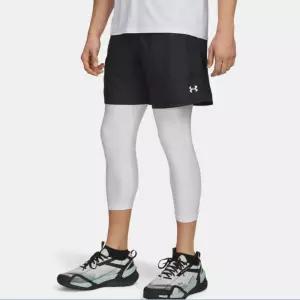 언더아머 UNDER ARMOUR 6015116-001 블랙 남성 UA Tech 우븐 7인치 쇼츠 반바지 런닝 헬스 운동