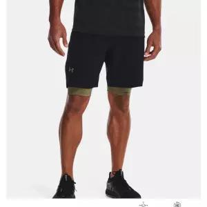 언더아머 UNDER ARMOUR 1370382-001 블랙 남성 스포츠 반바지 UA 배니시 우븐 쇼츠 7인치 런닝용 헬스용